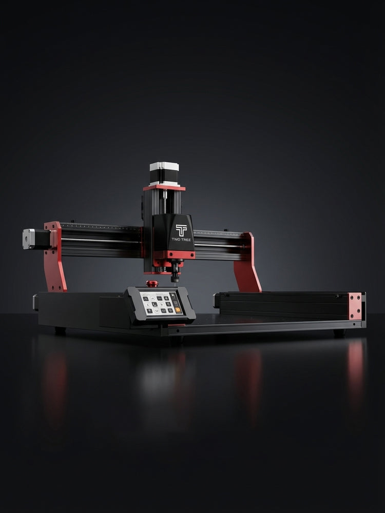 Twotrees CNC Router 450 Pro | 80W 500W 800W with 4th Axis & Vacuum