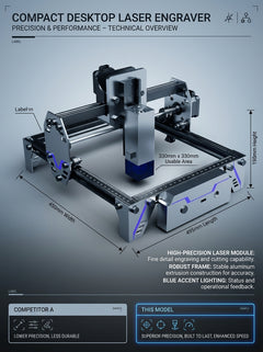 Aetonus Saturn C1  Laser Engraver-2