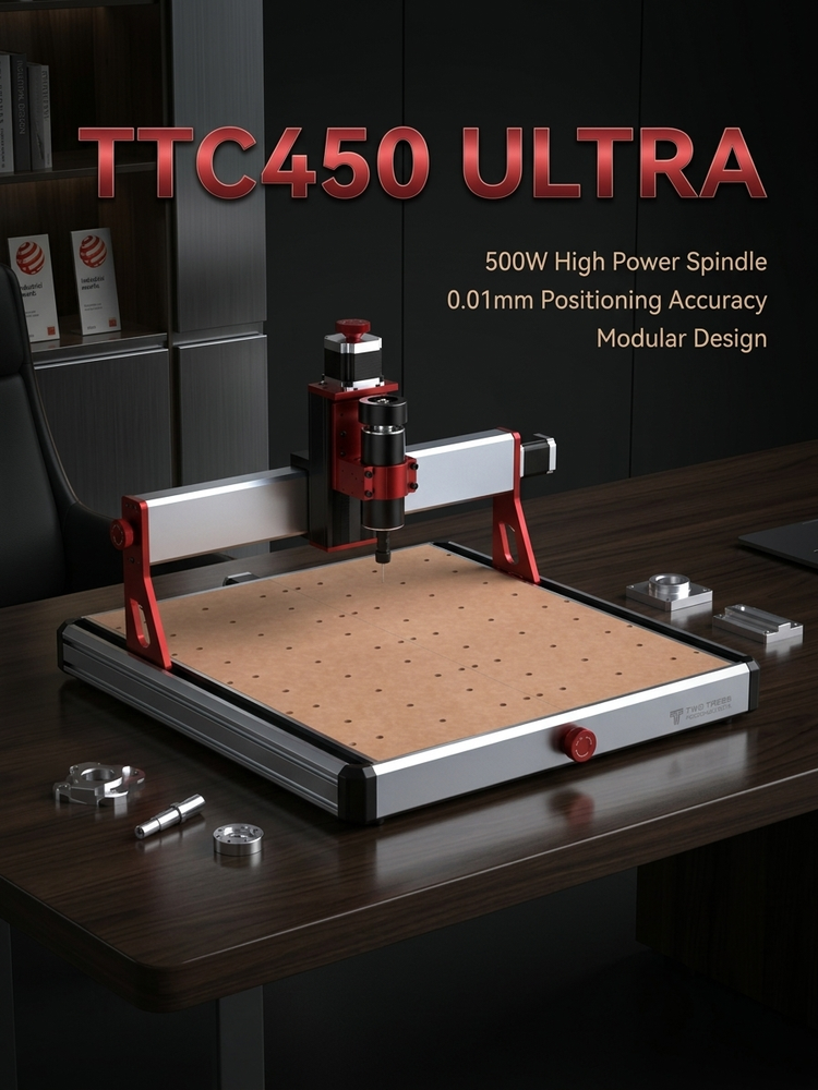 Two Tress 450 Ultra CNC Router-2