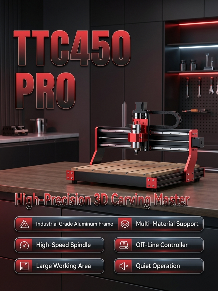 Twotreess CNC Router 450 Pro-2