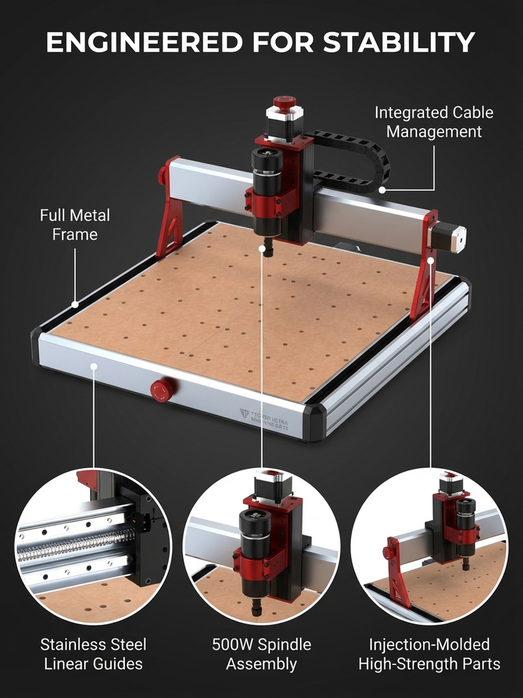 Two Tress 450 Ultra CNC Router-6