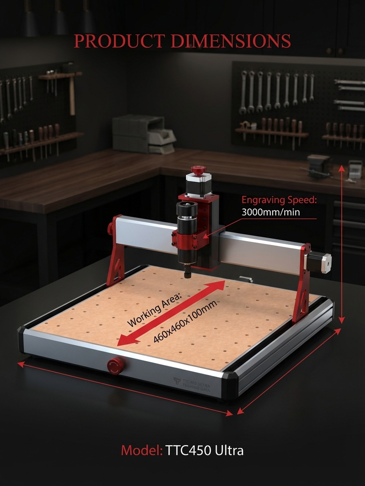 Two Tress 450 Ultra CNC Router-7
